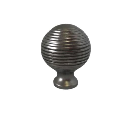 H183 BEEHIVE KNOB BLACK NICKEL 30MM