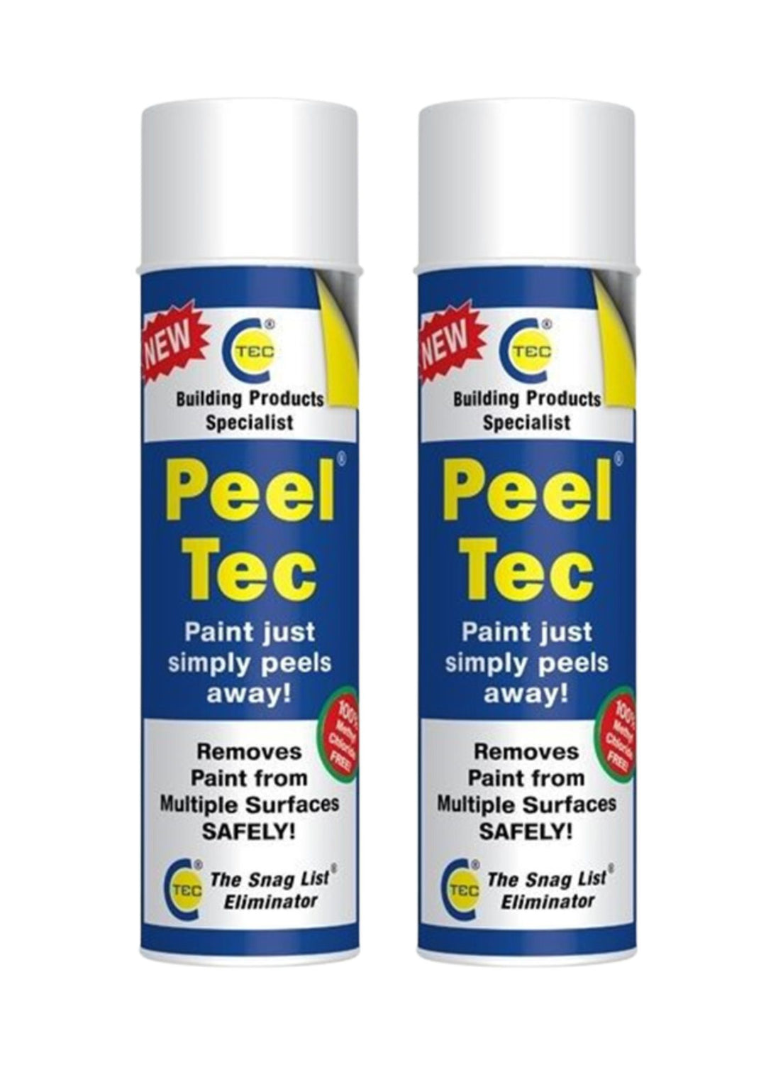 CT1 Peel Tec Paint Remover 500ml (2 Pack)