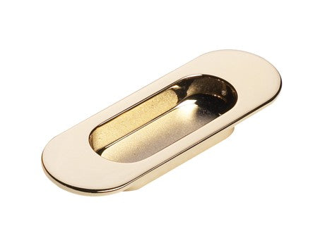 Svalk Sliding Door Handle Brass Small (110mm)
