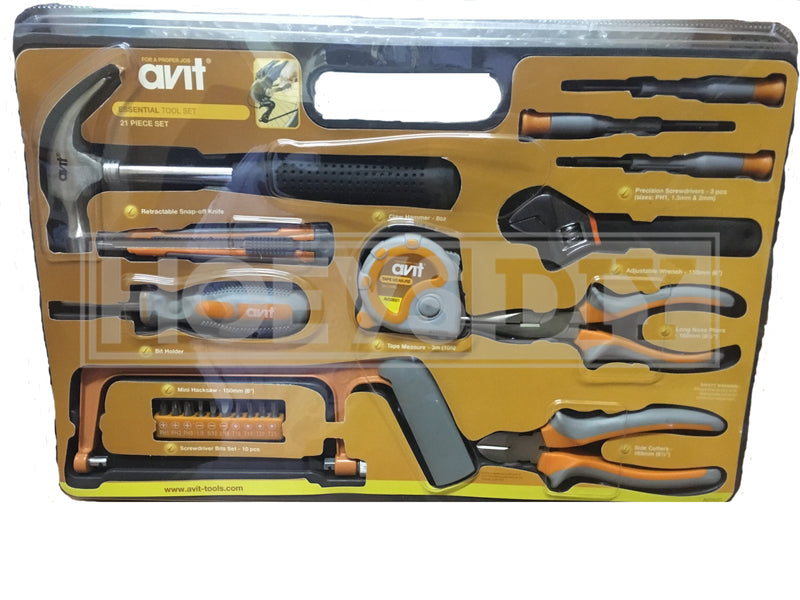 Avit AV20021 Essential Tool Kit - 21 Piece