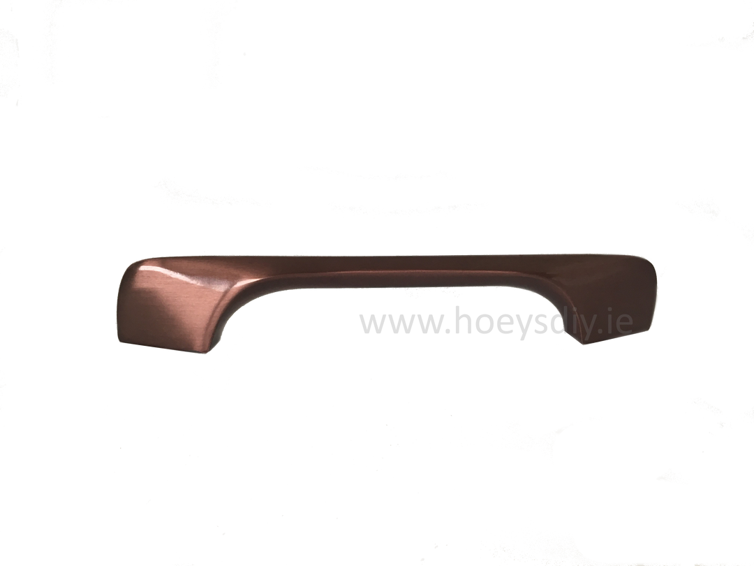 H055 SIENA MODERN D HANDLE 160mm BROWN
