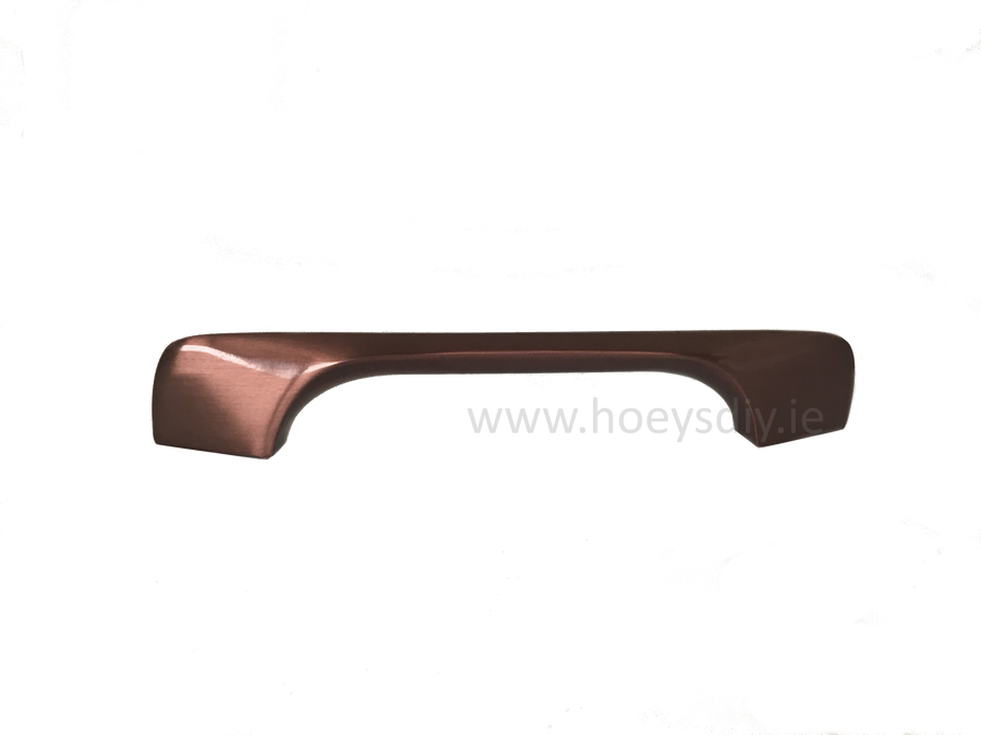 H055 SIENA MODERN D HANDLE 160mm BROWN