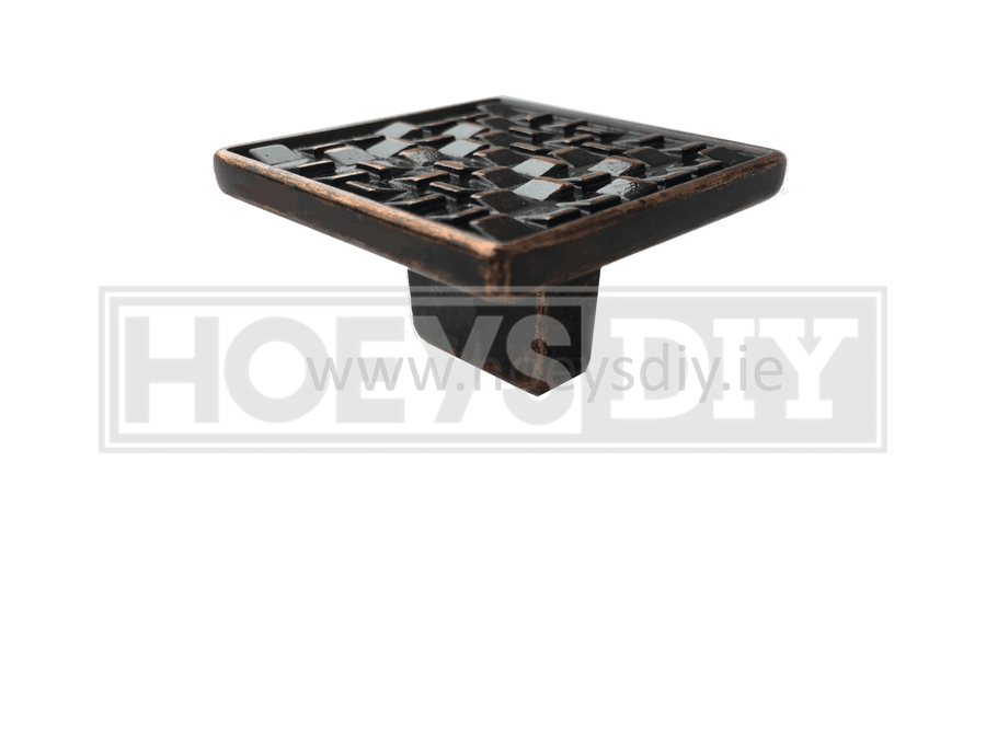 H090 REDIF 40mm KNOB ANTIQUE COPPER