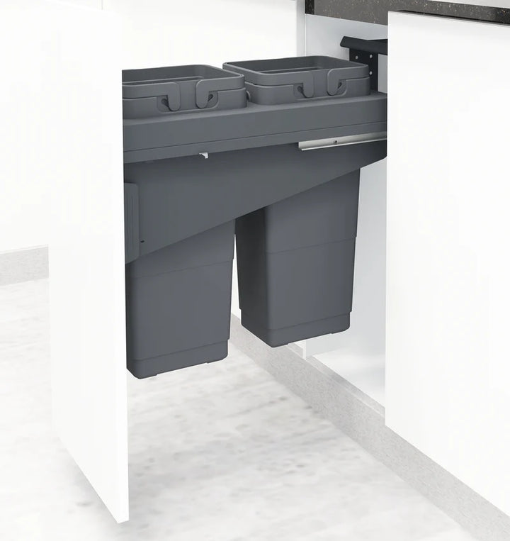 Unihopper Cargo Duo Waste Bin 300, 400, 450, 500, 600mm