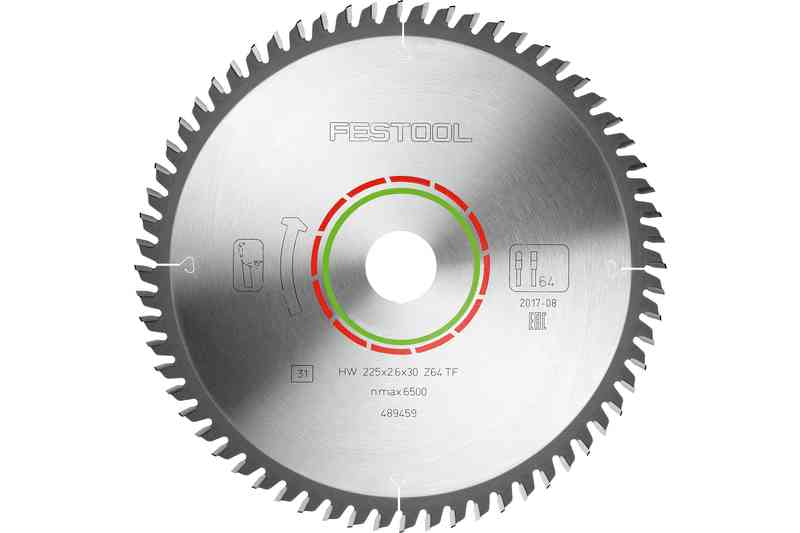 Festool Saw blade LAMINATE/HPL HW 225x2,6x30 TF64