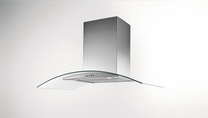 Hafele Chimney Hood, Twin R2 Curved Glass (2 Pack)