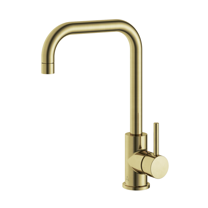 AQUALLA COVE KITCHEN MIXER TAP - BRUSHED GOLD