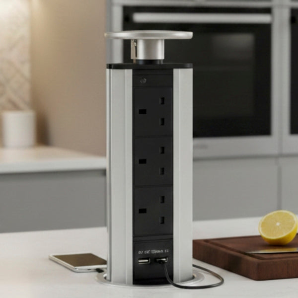 Power Port Pop-Up-Socket