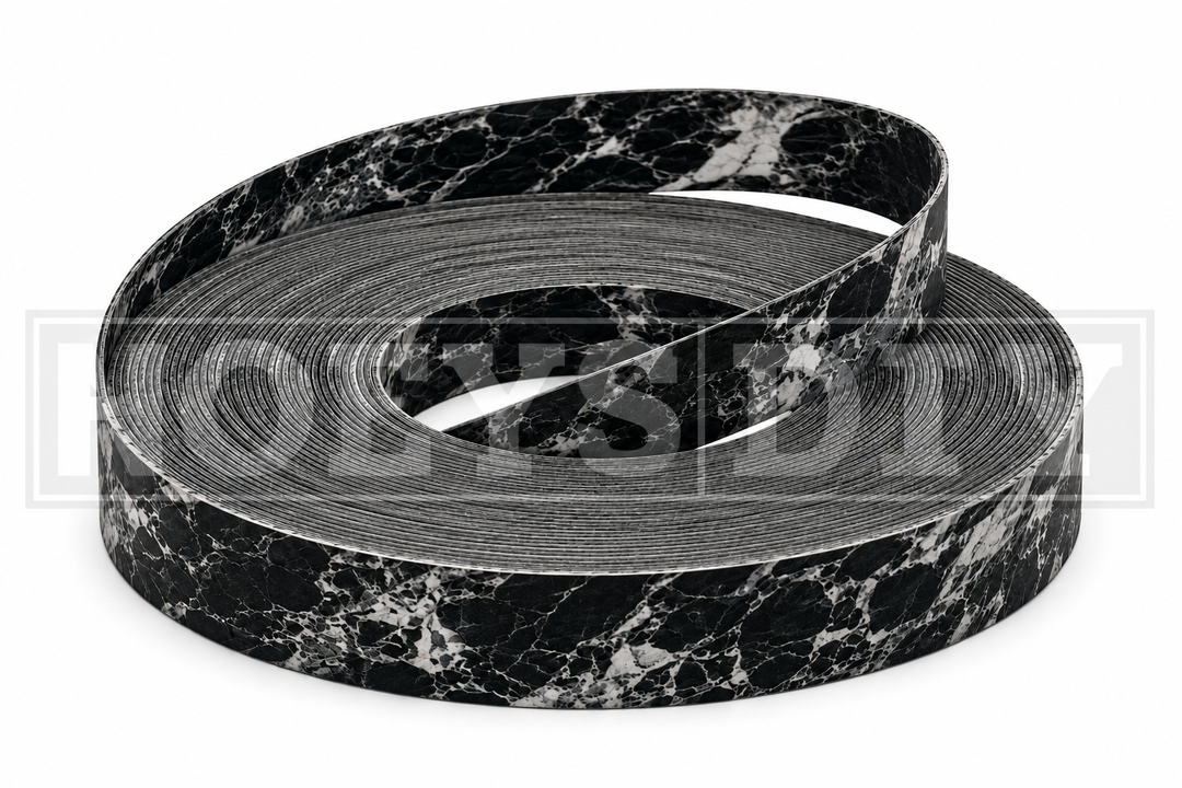 TopForm Black Marble 40mm PVC Edging (3mtr)