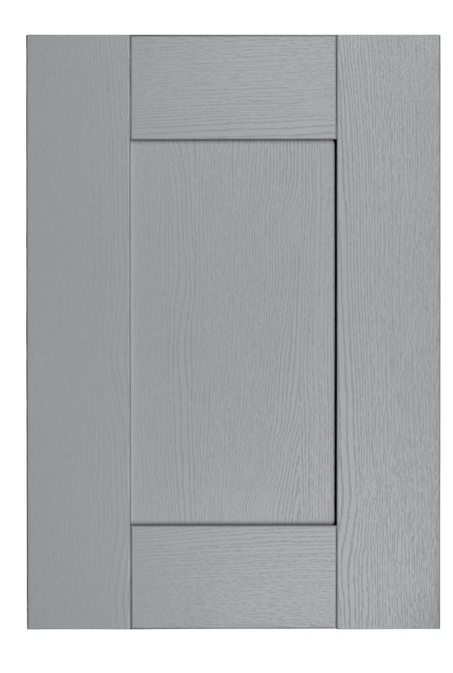 Buckingham Dust Grey 5 Piece Vinyl Door Ash Grain effect