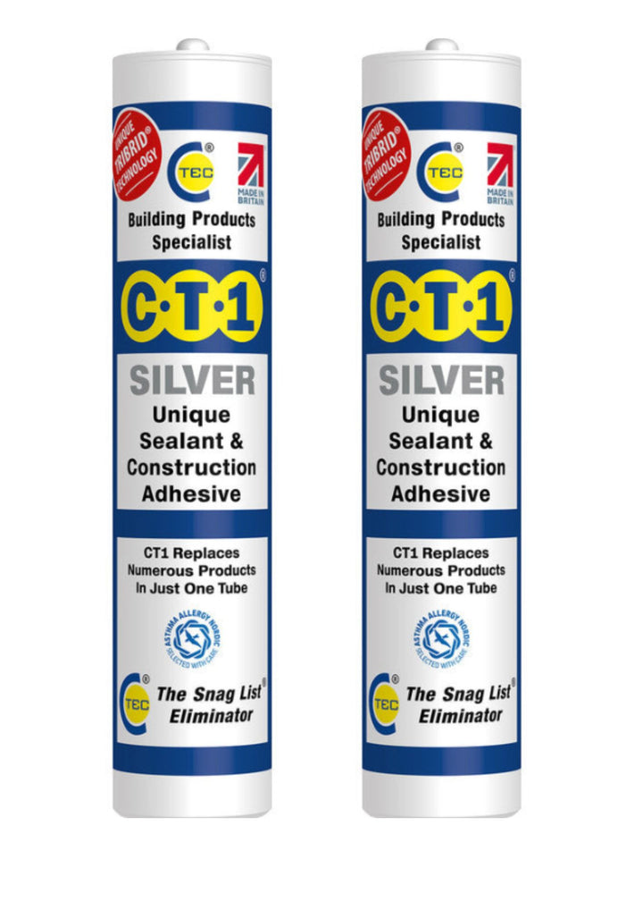 CT1 Unique Sealant and Construction Adhesive (2 Pack) Various Colours