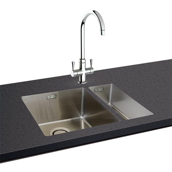 CARRON PHOENIX DECA 150 STAINLESS STEEL UNDERMOUNT SINK