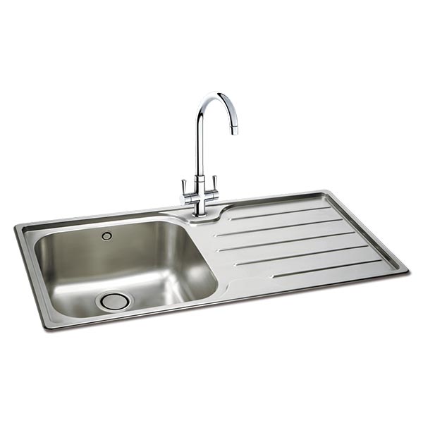 CARRON PHOENIX IBIS 100 STAINLESS STEEL SINK