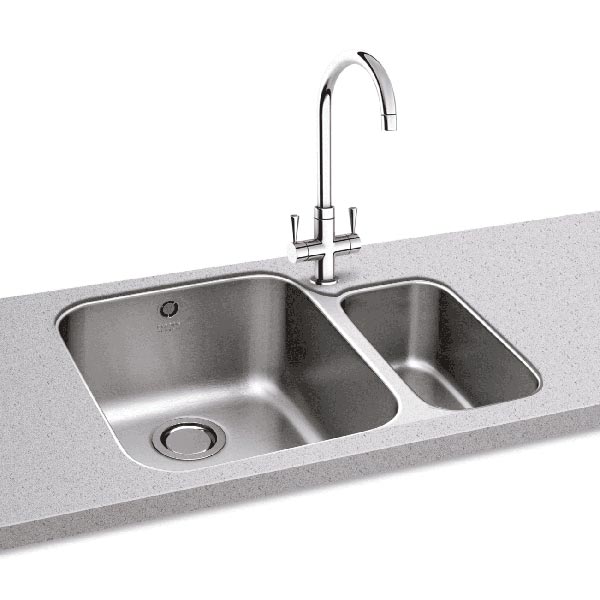 CARRON PHOENIX IBIS 150 STAINLESS STEEL UNDERMOUNT SINK