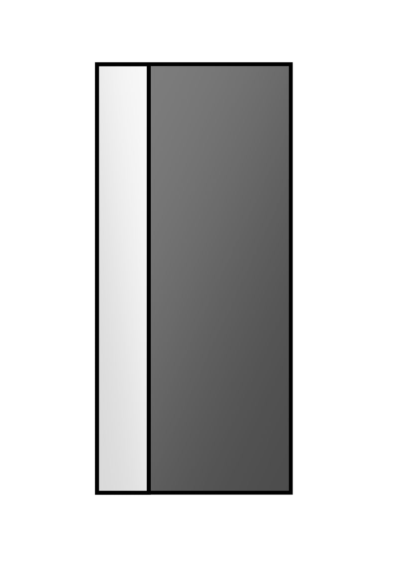 Cosmo Door Type 8R with vertical narrow panel on left