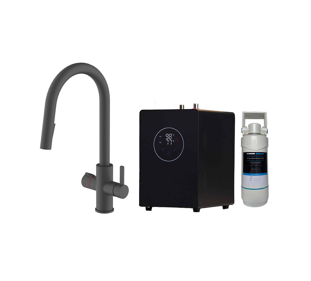 PLATINUM 4-IN-1 INSTANT HOT WATER TAP (PULL OUT)