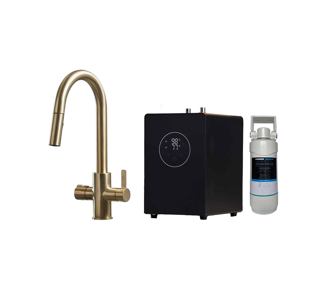 PLATINUM 4-IN-1 INSTANT HOT WATER TAP (PULL OUT)