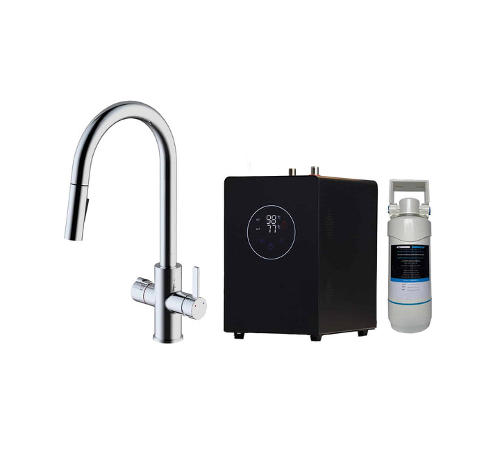 PLATINUM 4-IN-1 INSTANT HOT WATER TAP (PULL OUT)