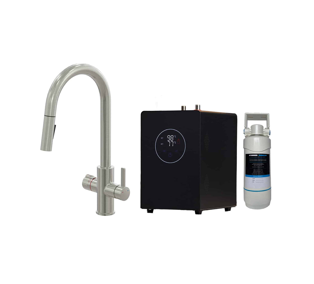 PLATINUM 4-IN-1 INSTANT HOT WATER TAP (PULL OUT)