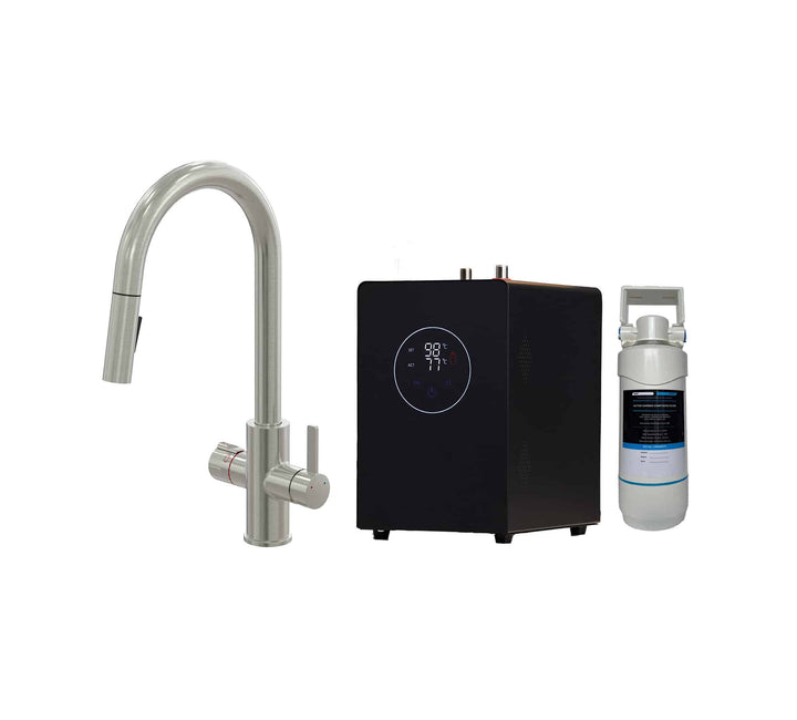 PLATINUM 4-IN-1 INSTANT HOT WATER TAP (PULL OUT)