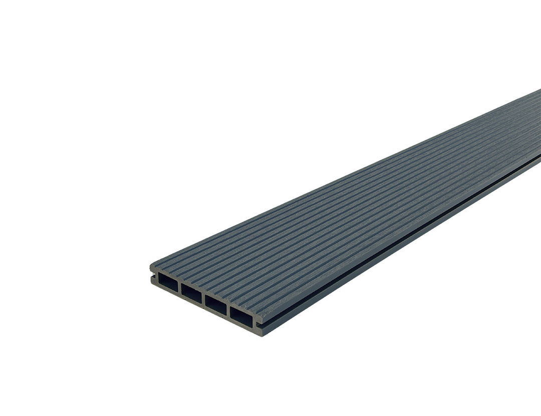Estandar Grey 23mm Double Sided Decking Board (146mm x 3,600mm)