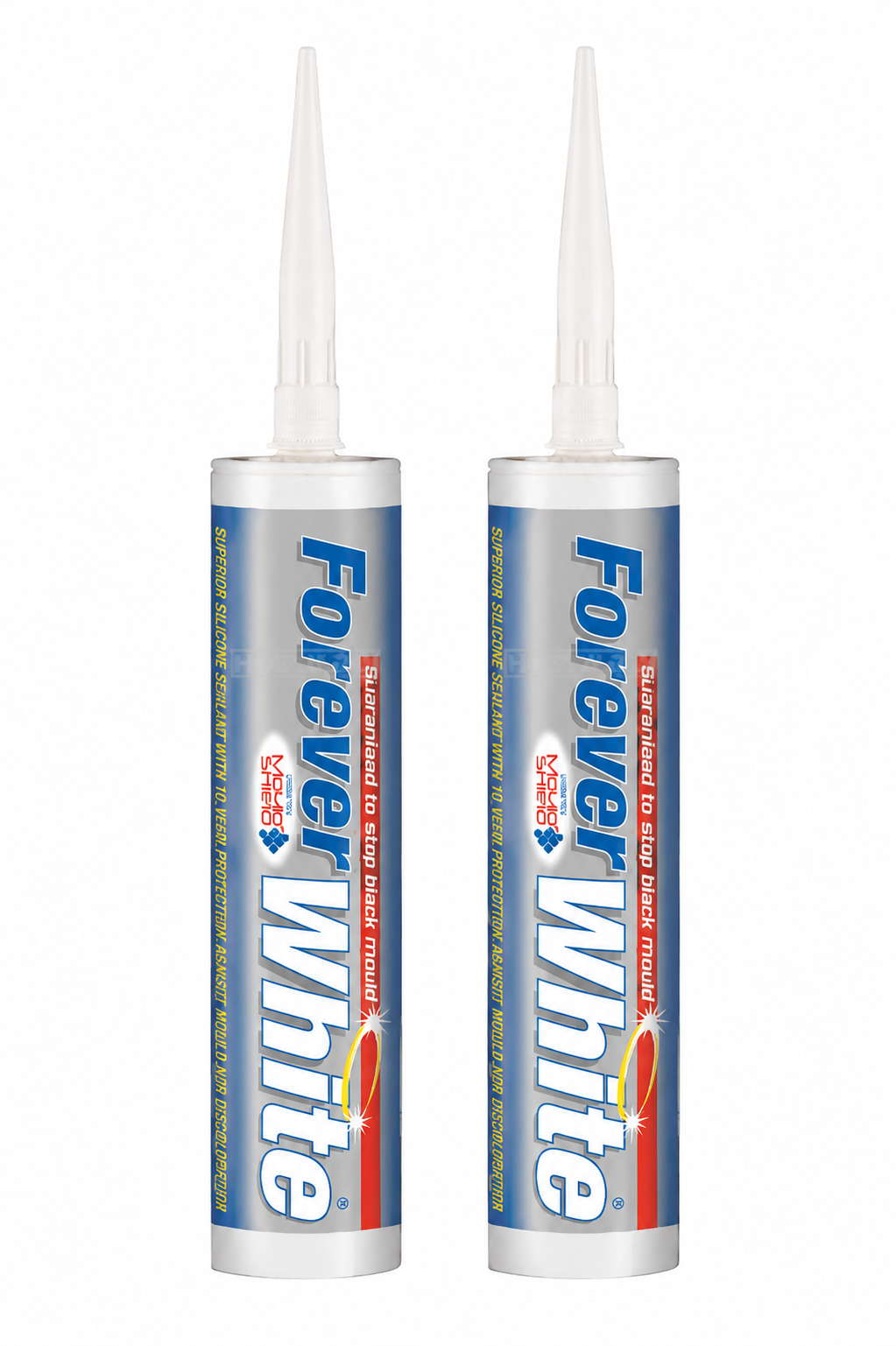 Everbuild Forever White Sealant - 300ml (2 Pack)