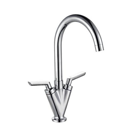 Fortune Cruit Twin Lever Kitchen Mixer Tap