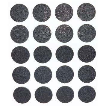 Adhesive Screw Cap/Cover  - Gris Gu (Dark Grey) (250pk)