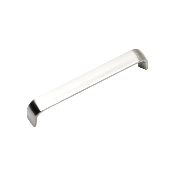 CHUNKY BRUSHED NICKEL D HANDLE 160MM CC