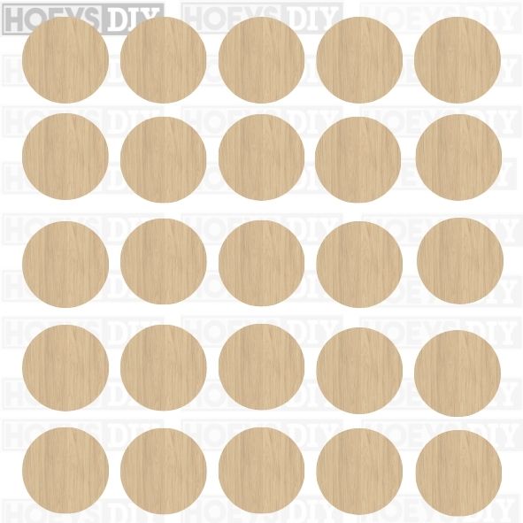 Adhesive Screw Cap/Cover  - Hickory Frida (250pk) Antiq Finish