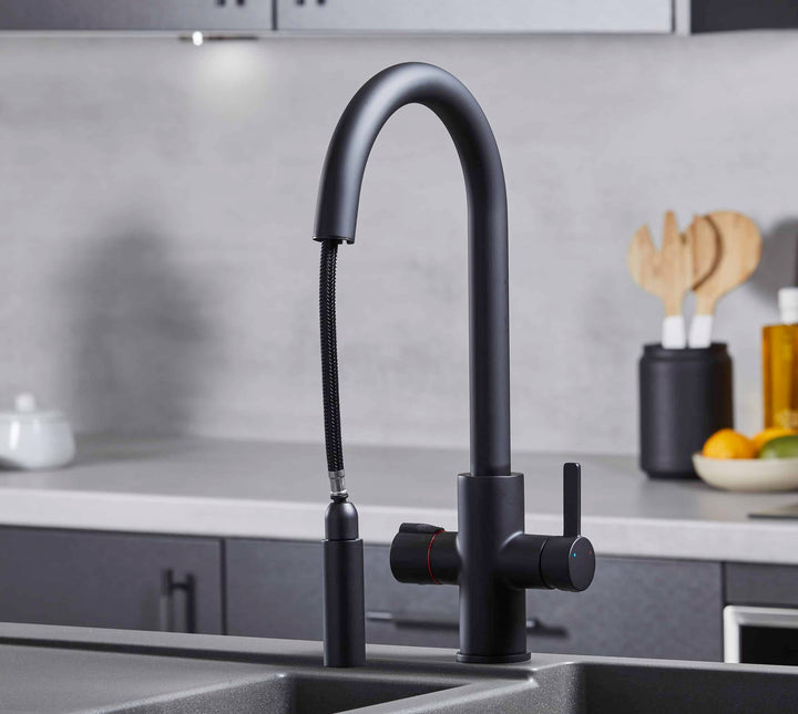 PLATINUM 4-IN-1 INSTANT HOT WATER TAP (PULL OUT)