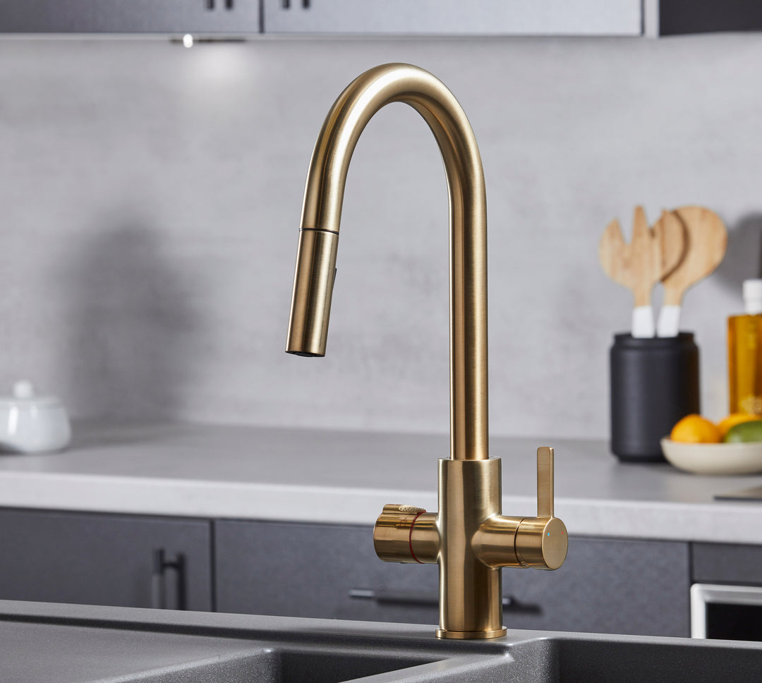 PLATINUM 4-IN-1 INSTANT HOT WATER TAP (PULL OUT)