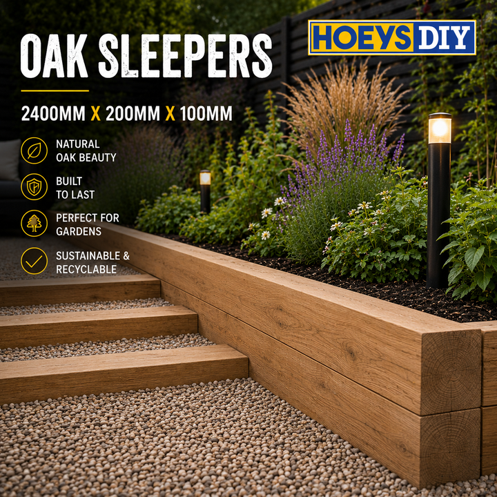 Railway Sleepers (Hardwood Oak)