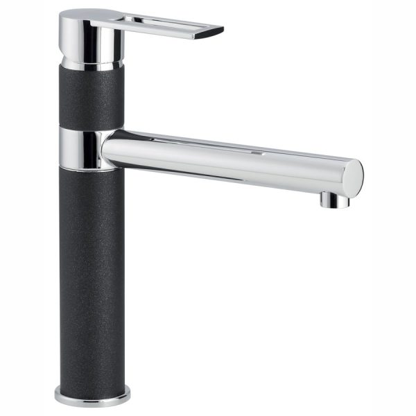 Carron Phoenix Reno Jet Black Kitchen Tap