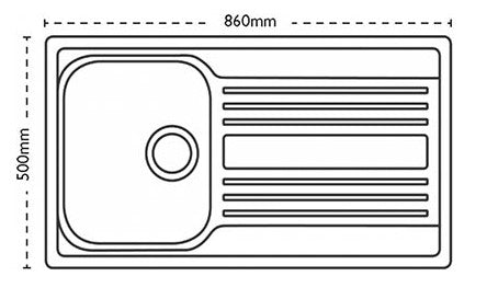 CARRON PHOENIX RAPID 90 SINK