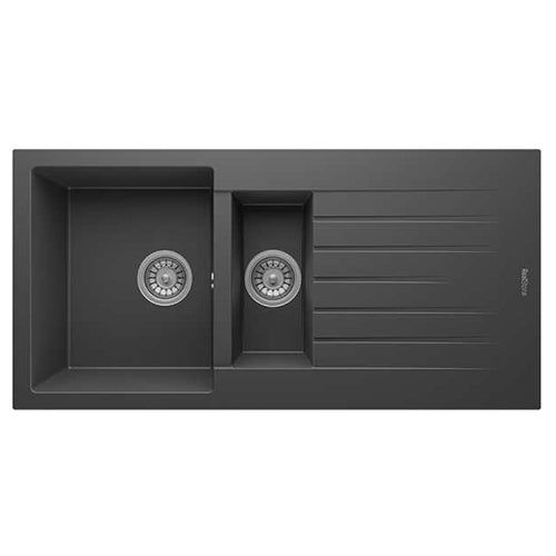Composite Granite Sink in Anthracite