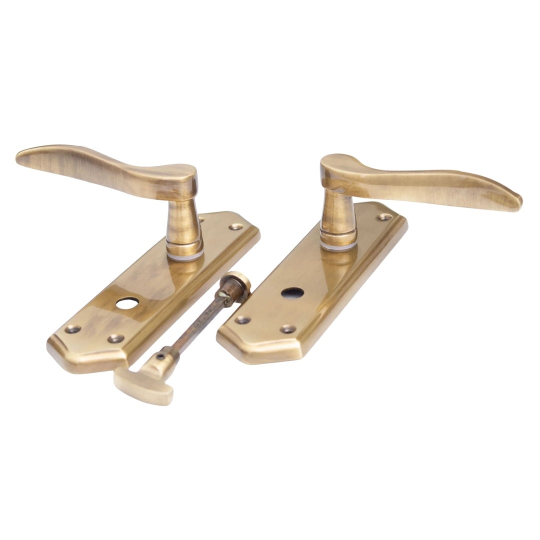 SONNATO TORINO  LEVER ON LOCK PLATE - WC HANDLES
