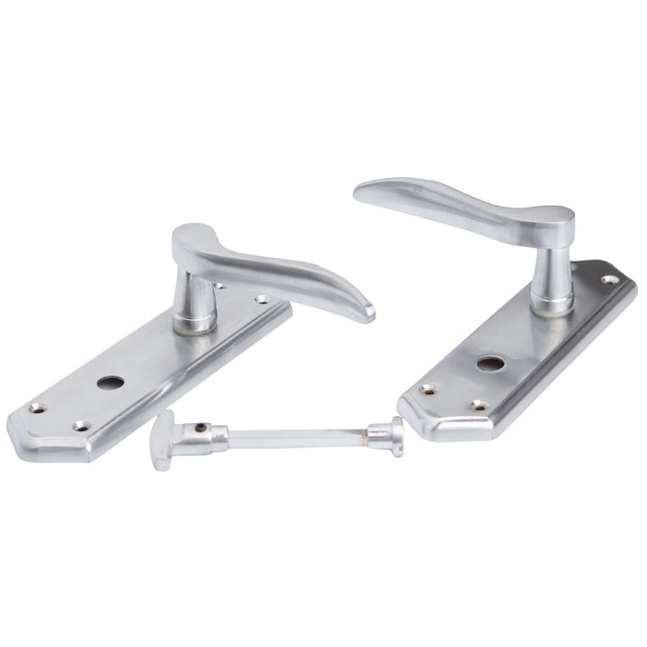 SONNATO TORINO  LEVER ON LOCK PLATE - WC HANDLES
