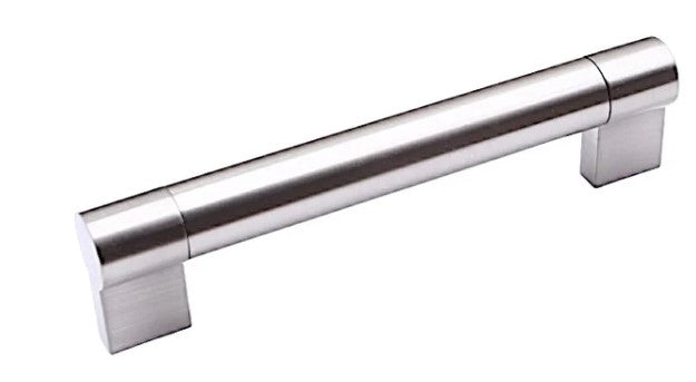 BLOCK BARREL HANDLE SATIN NICKEL