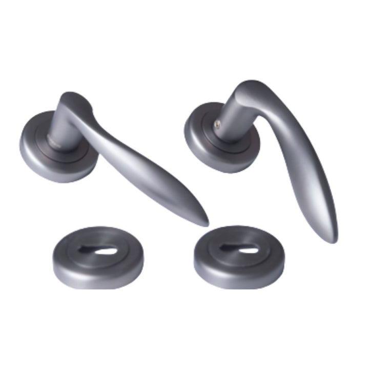 Sonnato Pieta Lever on Rose Lock Set Handles
