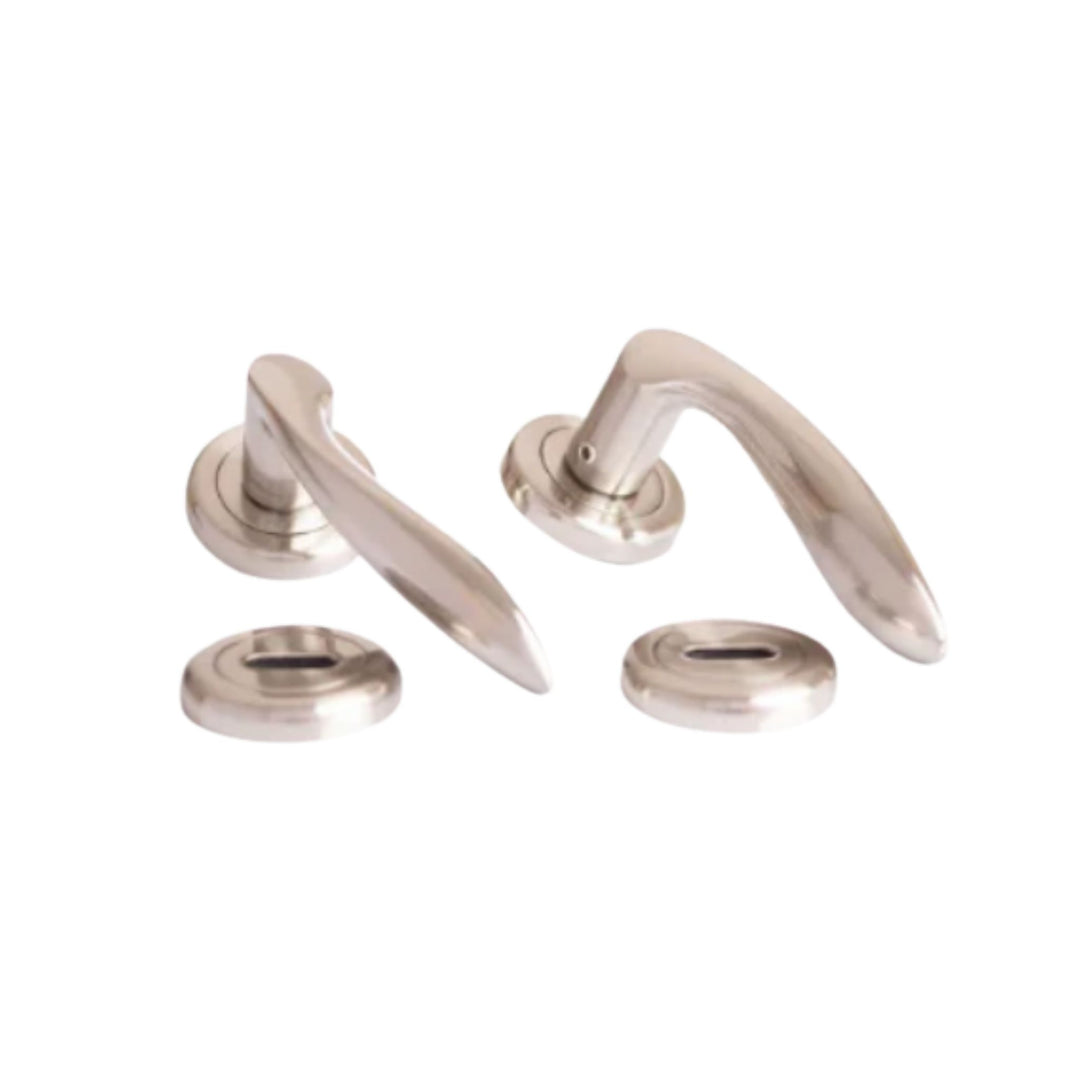 Sonnato Pieta Lever on Rose Lock Set Handles