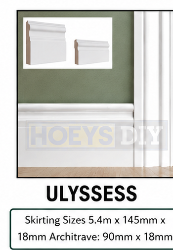 ULYSSES SKIRTING PRIMED 5.4M X 145MM X 18MM