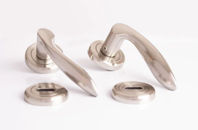 Sonnato Pieta Lever on Rose Lock Set Handles