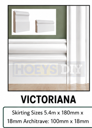 VICTORIANA ARCHITRAVE 5.4mtr x100mm x 18mm