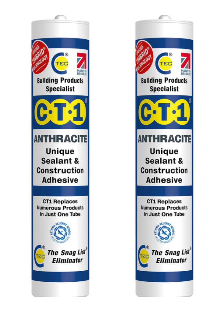 CT1 Unique Sealant and Construction Adhesive (2 Pack) Various Colours