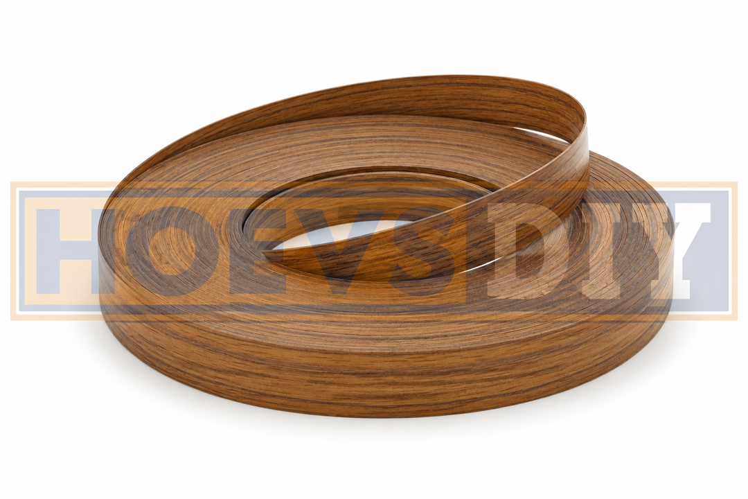 TopForm Light Walnut 40mm PVC Edging (3 mtr)