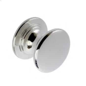 H031 Polished Chrome Knob Ø 38 mm