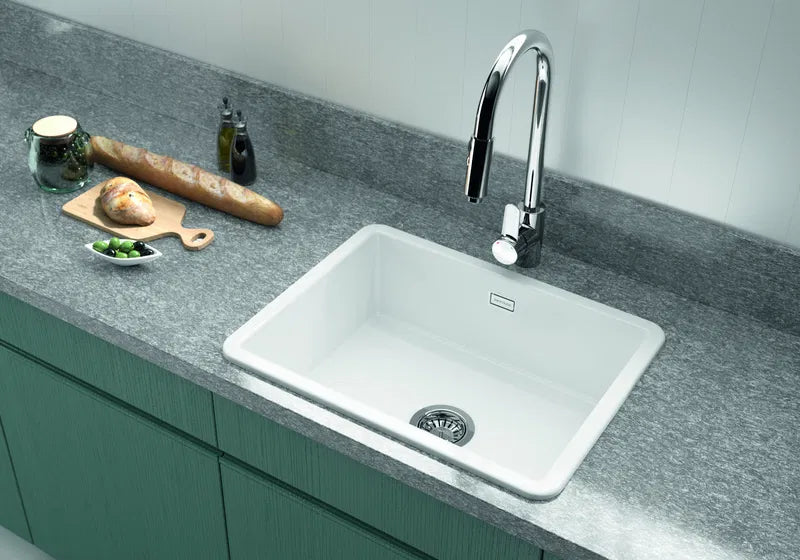 Sanindusa Valet Single Bowl Ceramic Sink