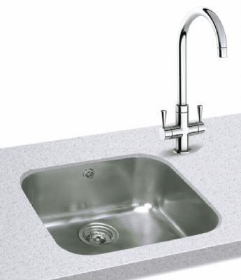 CARRON PHOENIX ZETA 105 STAINLESS STEEL UNDERMOUNT SINK