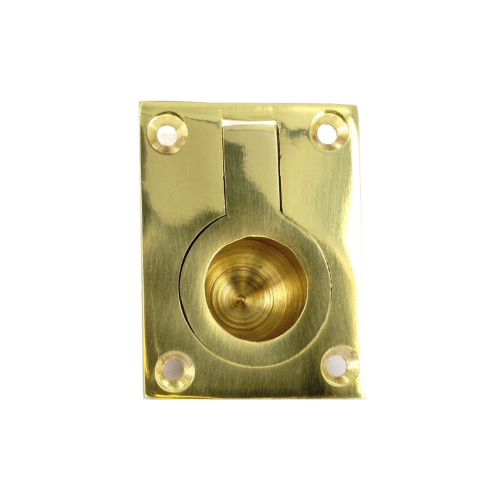 Brass Flush Ring Pull Handle